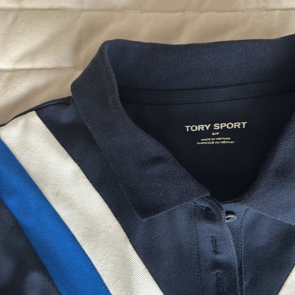 Tory Burch, Tory Sport, size Small, varsity polo dress. - Picture 2 of 2